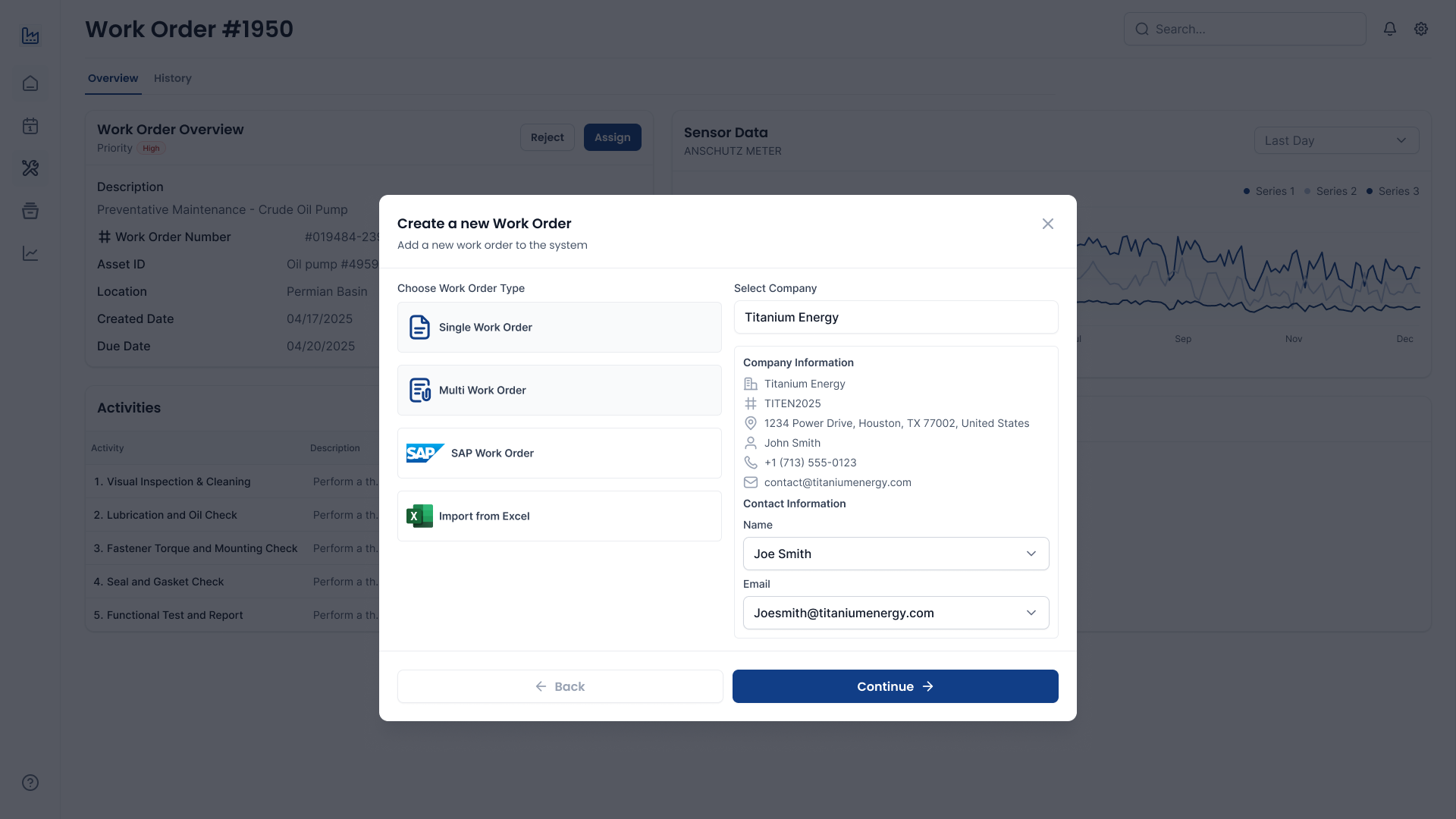 Autonomous Workflows Module Interface