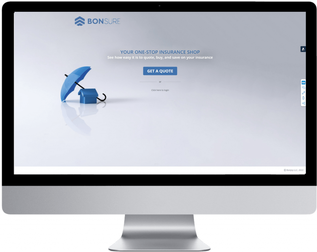 Quote & Buy App Interface
