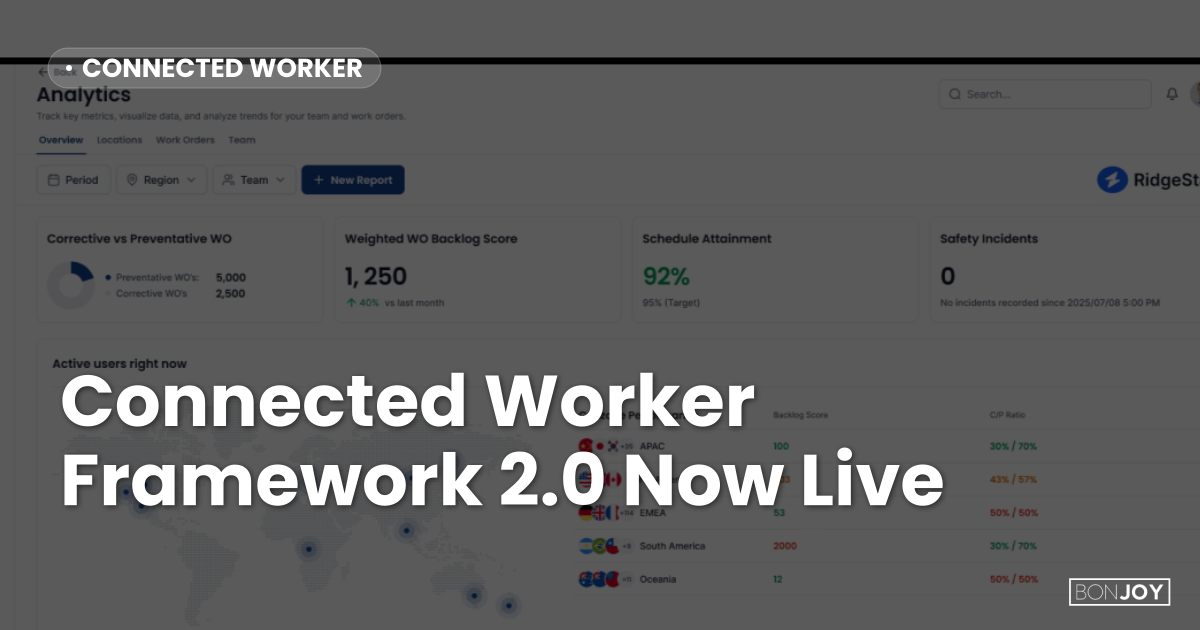 Connected Worker Framework 2.0 Now Live | Bonjoy