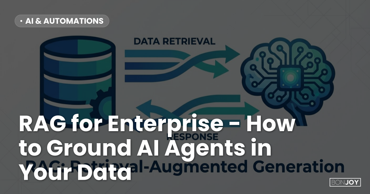 Enterprise RAG - Grounding AI Agents in Your Data