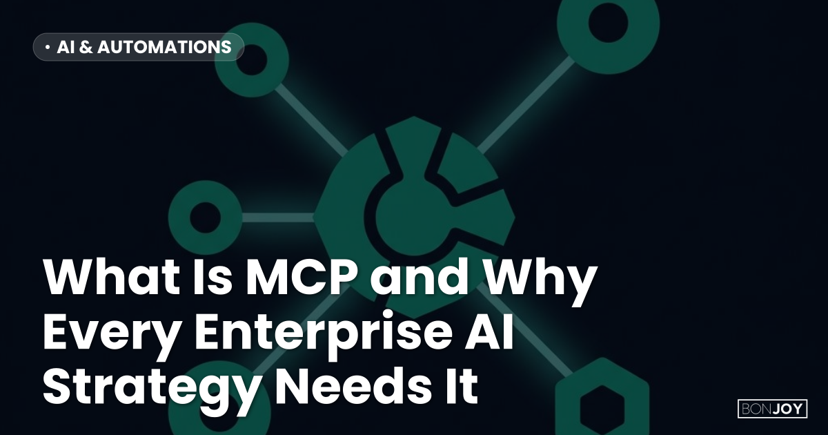 What Is MCP - Model Context Protocol for Enterprise AI